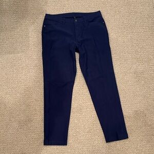 Lululemon navy five pocket pants cotton 34x30